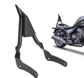 Rear Sissy Bar Detachable Passenger Backrest Pad for Honda Rebel