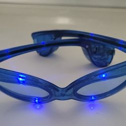 Fashing LED sunglasses