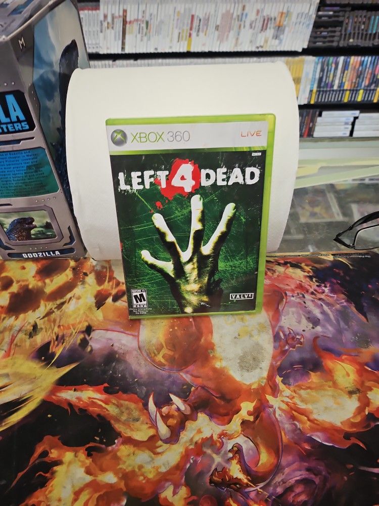 Left 4 Dead (Microsoft Xbox 360, 2008) w/ Manual Complete | CIB | Tested