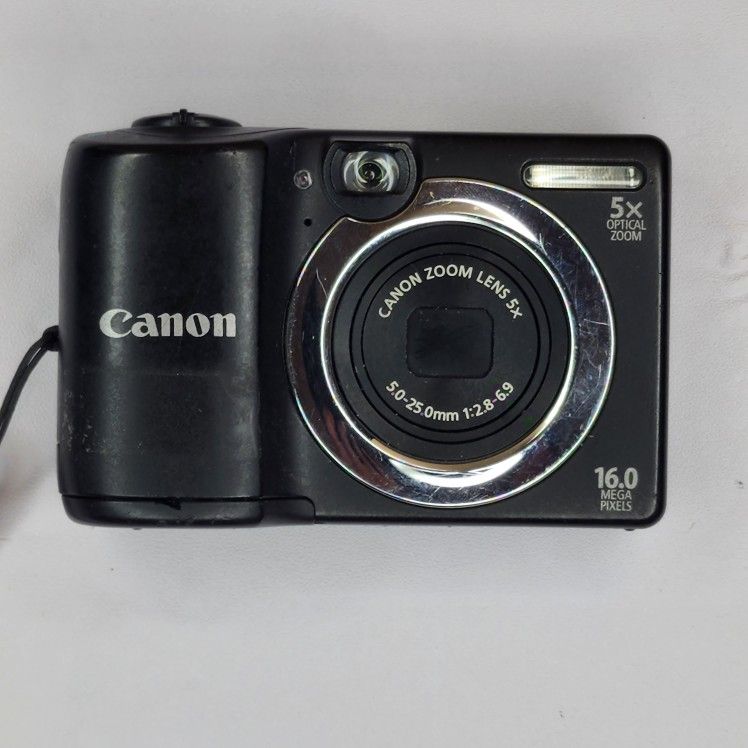 Canon PowerShot A1400 16.0 MP Digital Camera with 5x Digital Image Stabilized (Body Only)