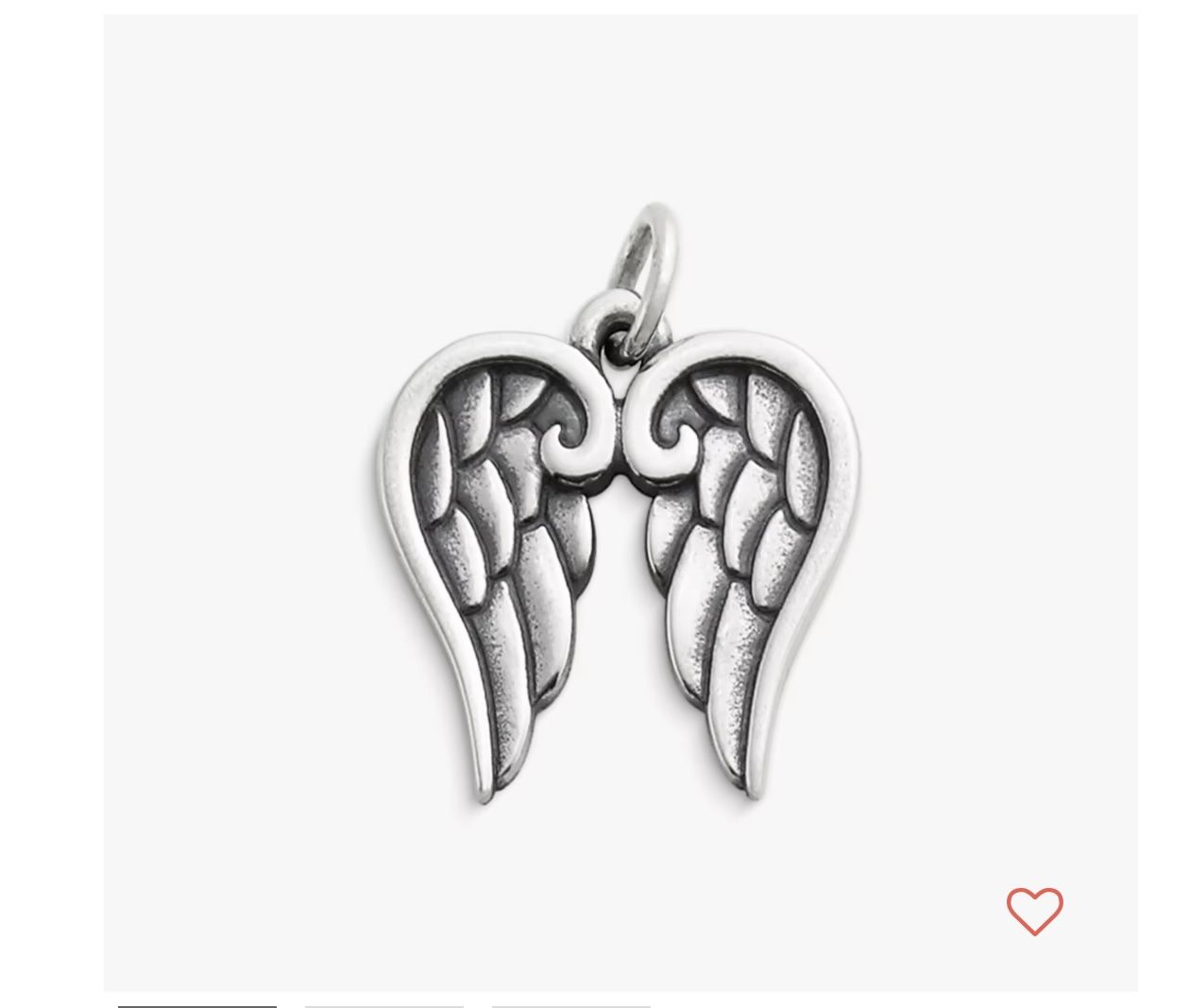 James Avery Angel Wings Charm