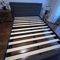Queen Size Bed( Frame And Mattress)
