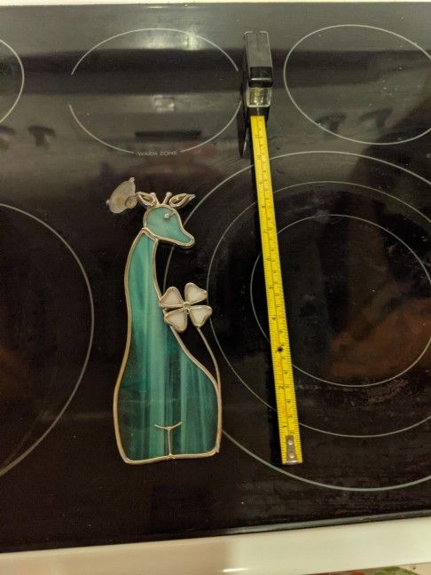 Green Giraffe Suncatcher
