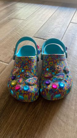 Girls Crocs - Lisa Frank - size J4