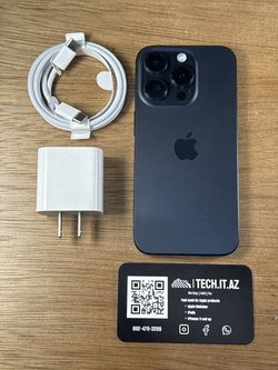 📱 iPhone 15 Pro | 512GB | Black Titanium | Unlocked (Any Carrier)
