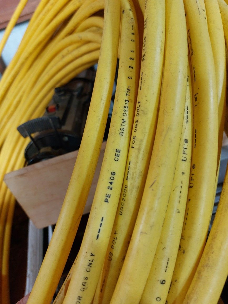 1/2" Gas Plastic Piping