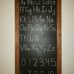 Handmade Wood Framed Chalkboards