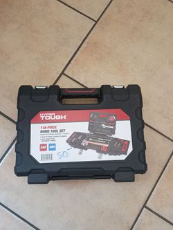 Hyper Tough 118-Piece Tool Set for Home Repairs