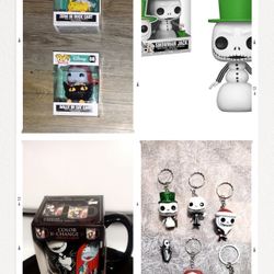 The Nightmare Before Christmas Funko Pop. / DIFFERENT PRICES 