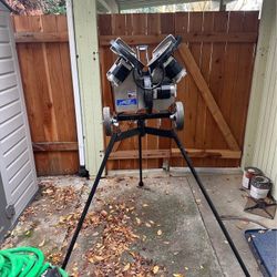 Junior Hack Attack Baseball Pitching Machine.