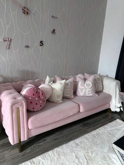 Light pink couch