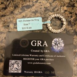Moissanite Ring