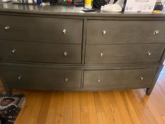 Dresser and mirror