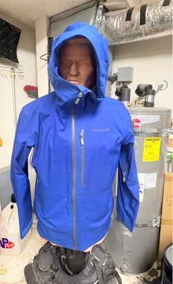 Norrøna Blue Hooded Shell Jacket