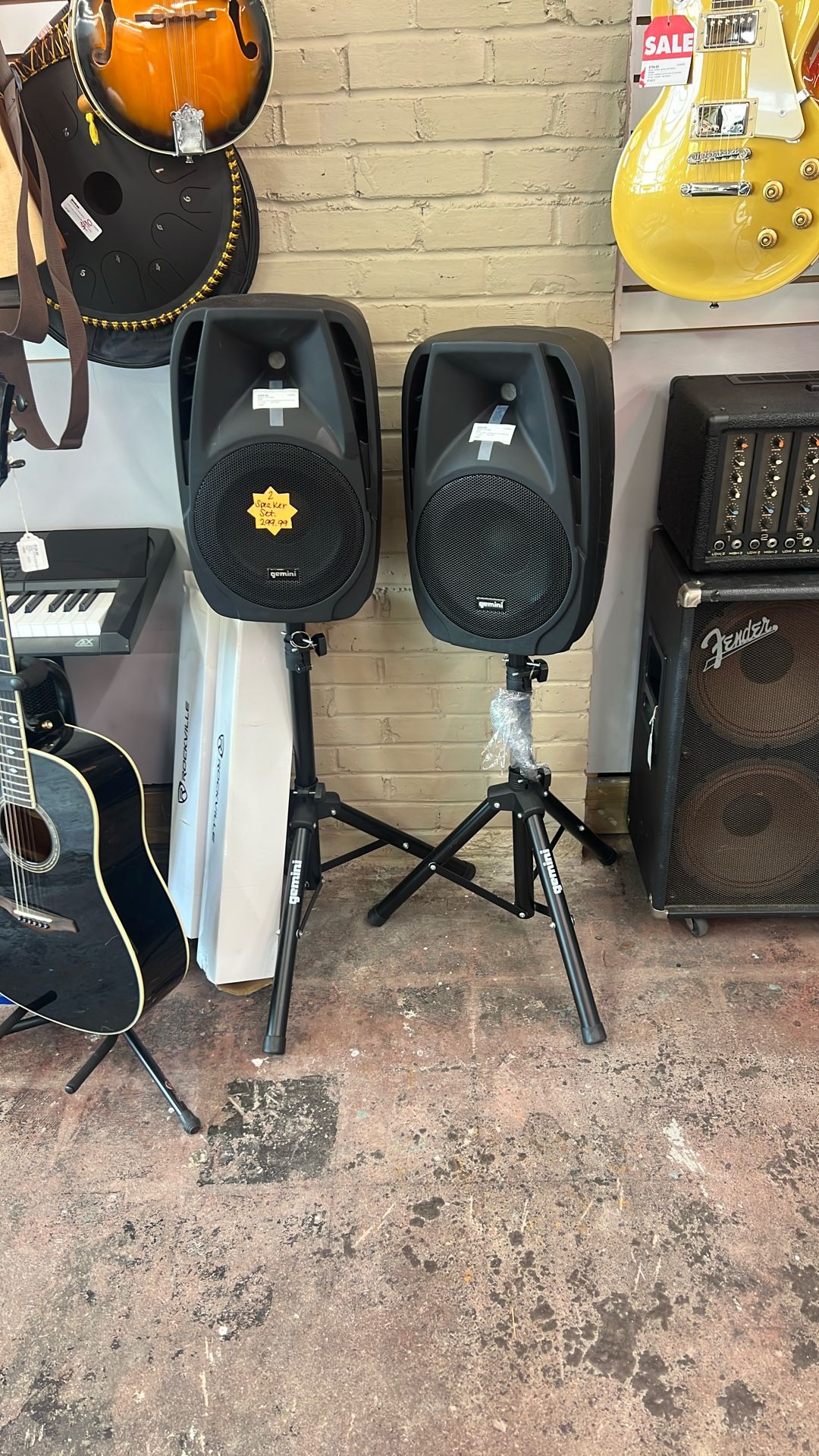 Bluetooth PA Speaker Set