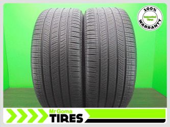 2 HL285/40R23 USED TIRES PIRELLI SCORPION LR PNCS XL 8.1/32 TREAD NOISE REDUCT