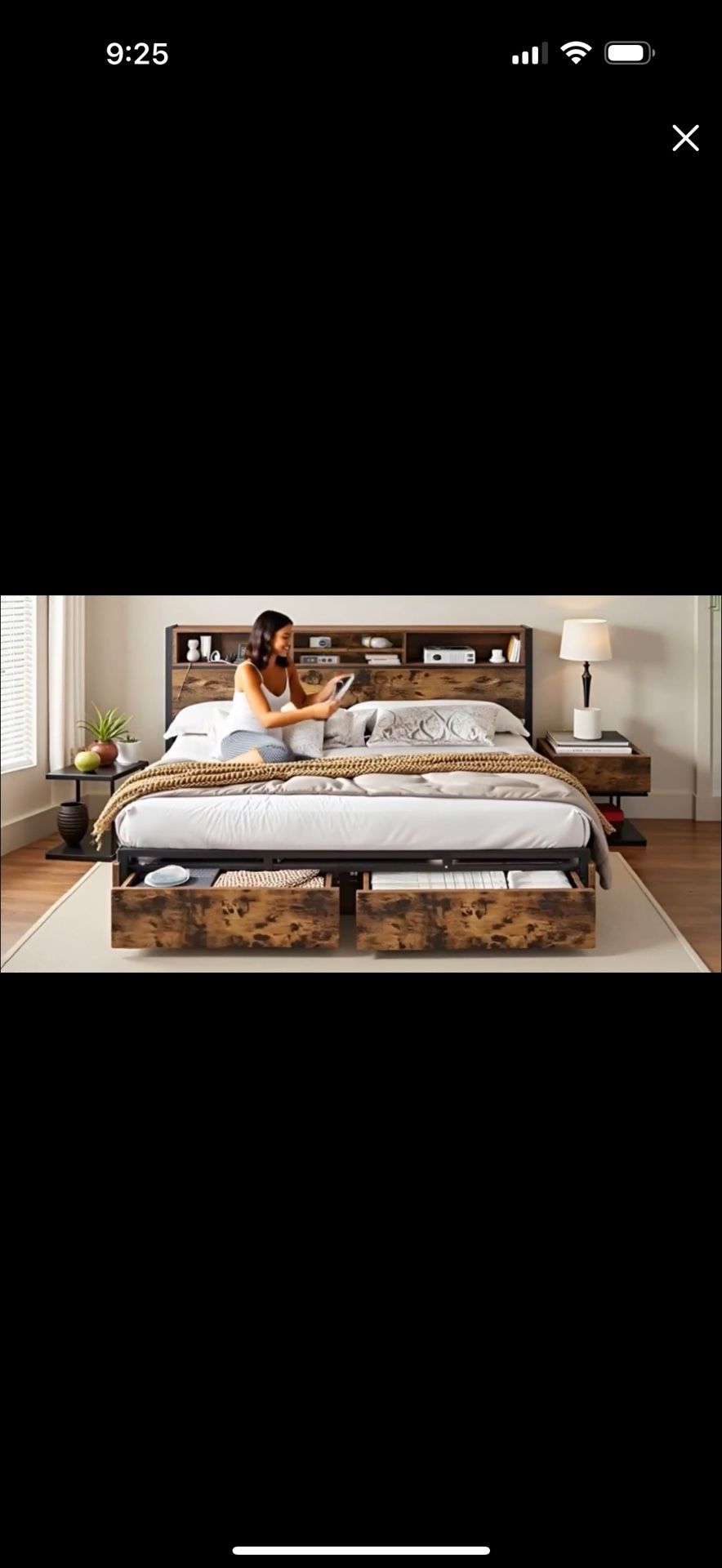 Queen Size Bed Base