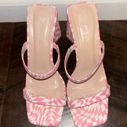 Pink Retro Heels