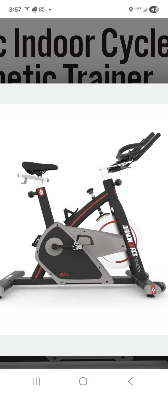 Diamondback Fitness 510Ic Indoor Cycle.