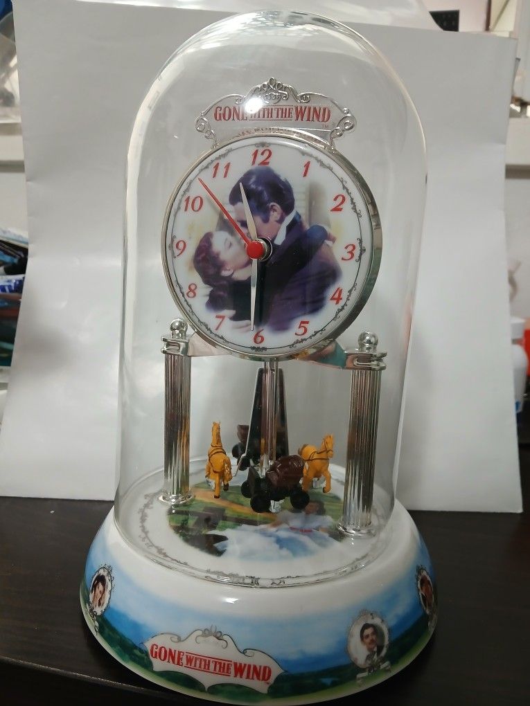 Gone With The Wind Anniversary Clock $20
