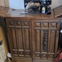 Antique Sewing Machine $80
