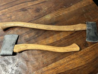 Vintage antique hatchet (s) restored