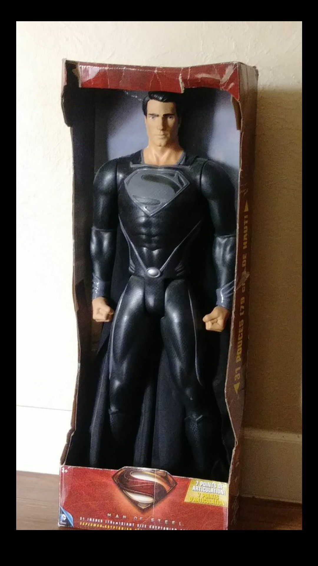 Super man 31 inches tall