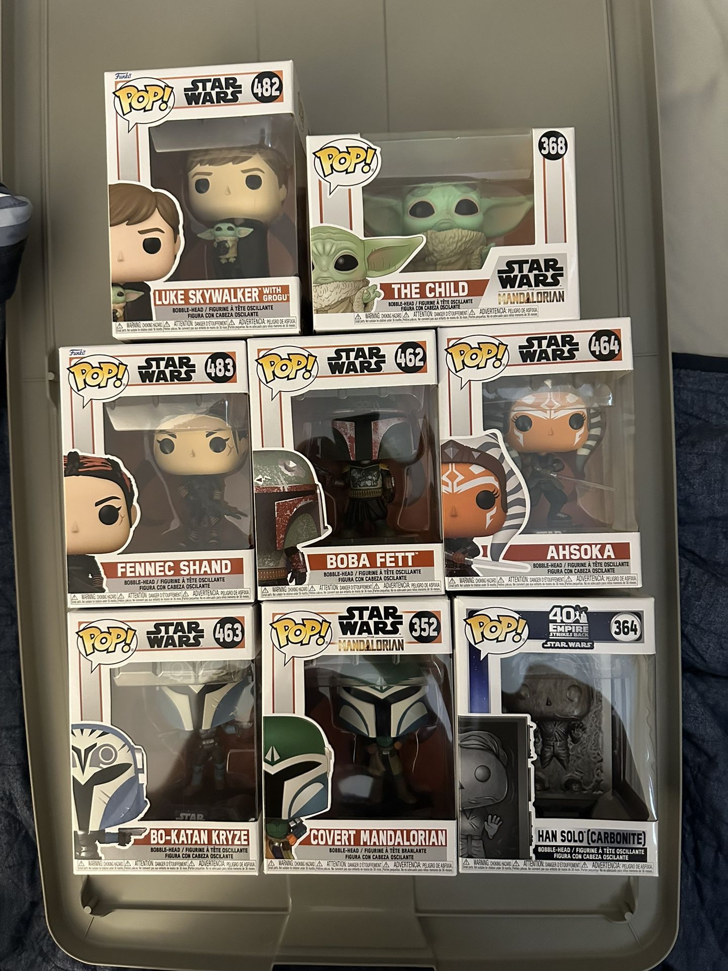 Star Wars Funko Pops! $10 Each