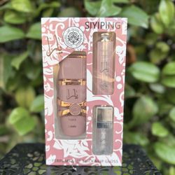 Yara Perfume, Lipstick, and Lip Gloss Gift Set