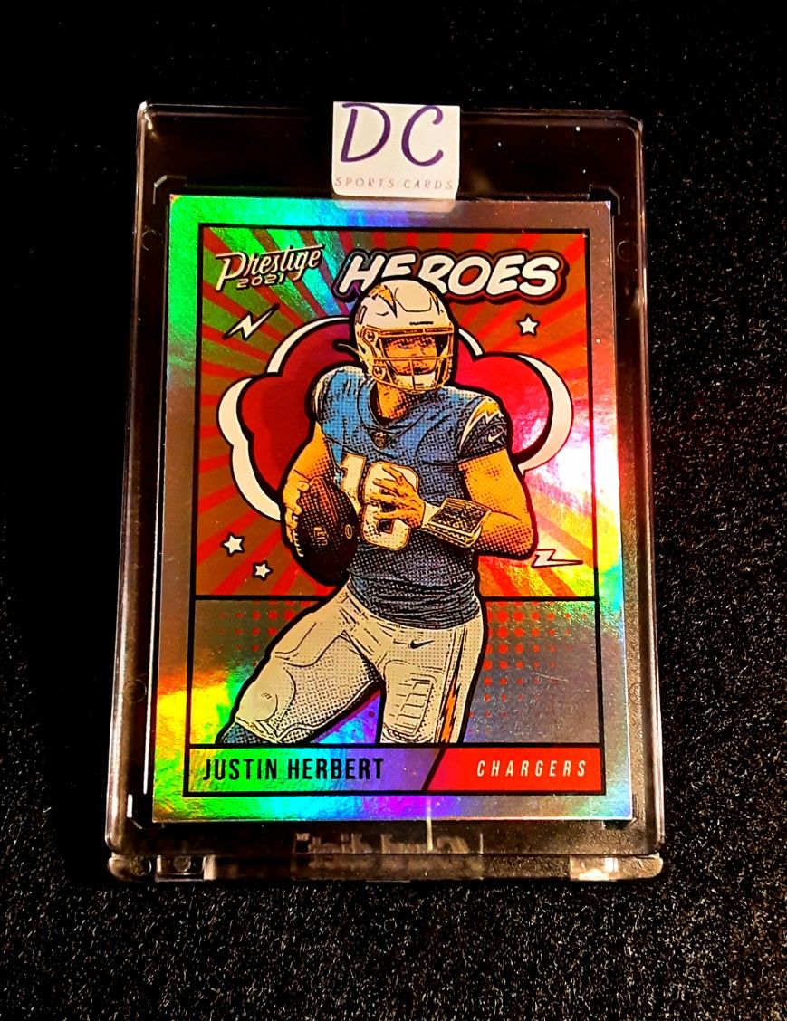 Justin Herbert 2022 Prestige Heroes CHARGERS NFL