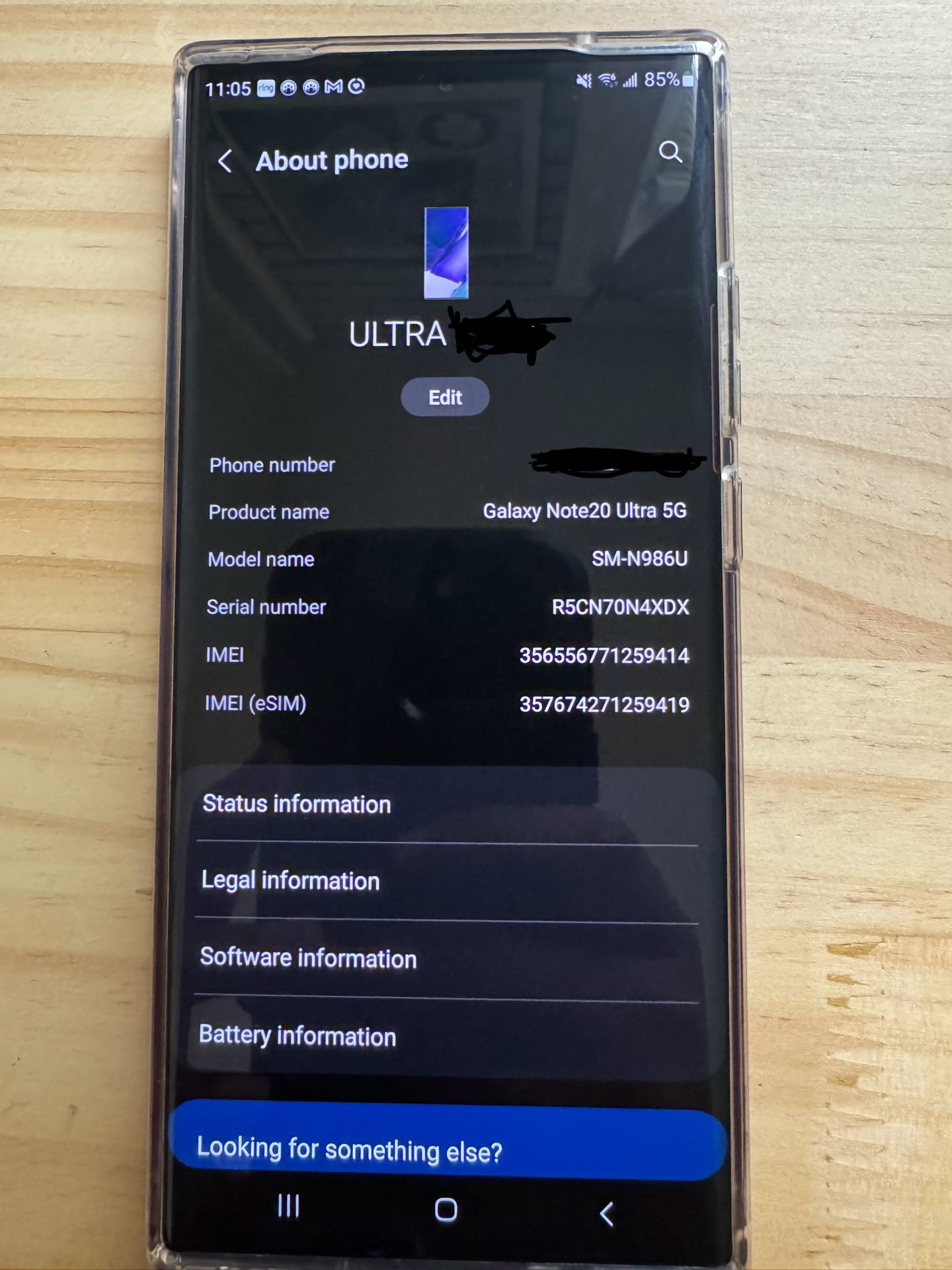 Galaxy Note 20 Ultra 
