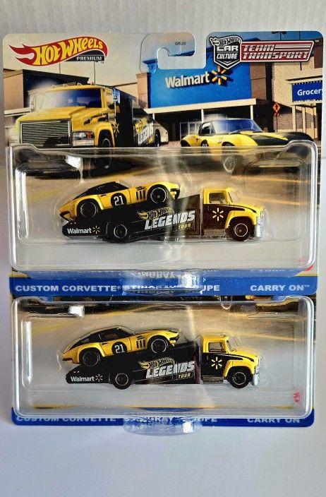 Hot Wheels Legends Corvette TEAM TRANSPORTER