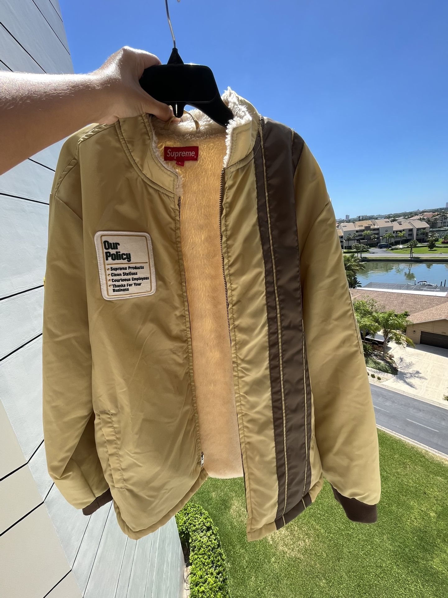 Supreme pit crew bomber jacket for Sale in Gulfport, FL - OfferUp