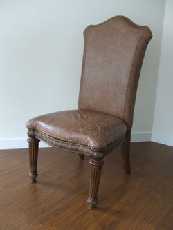 LEATHER Chairs set (2)