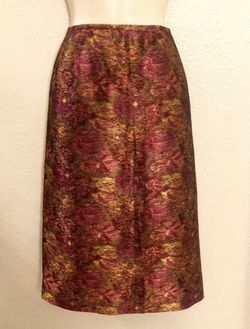 NWOT stunning vintage Carlisle pencil skirt. Sz 2