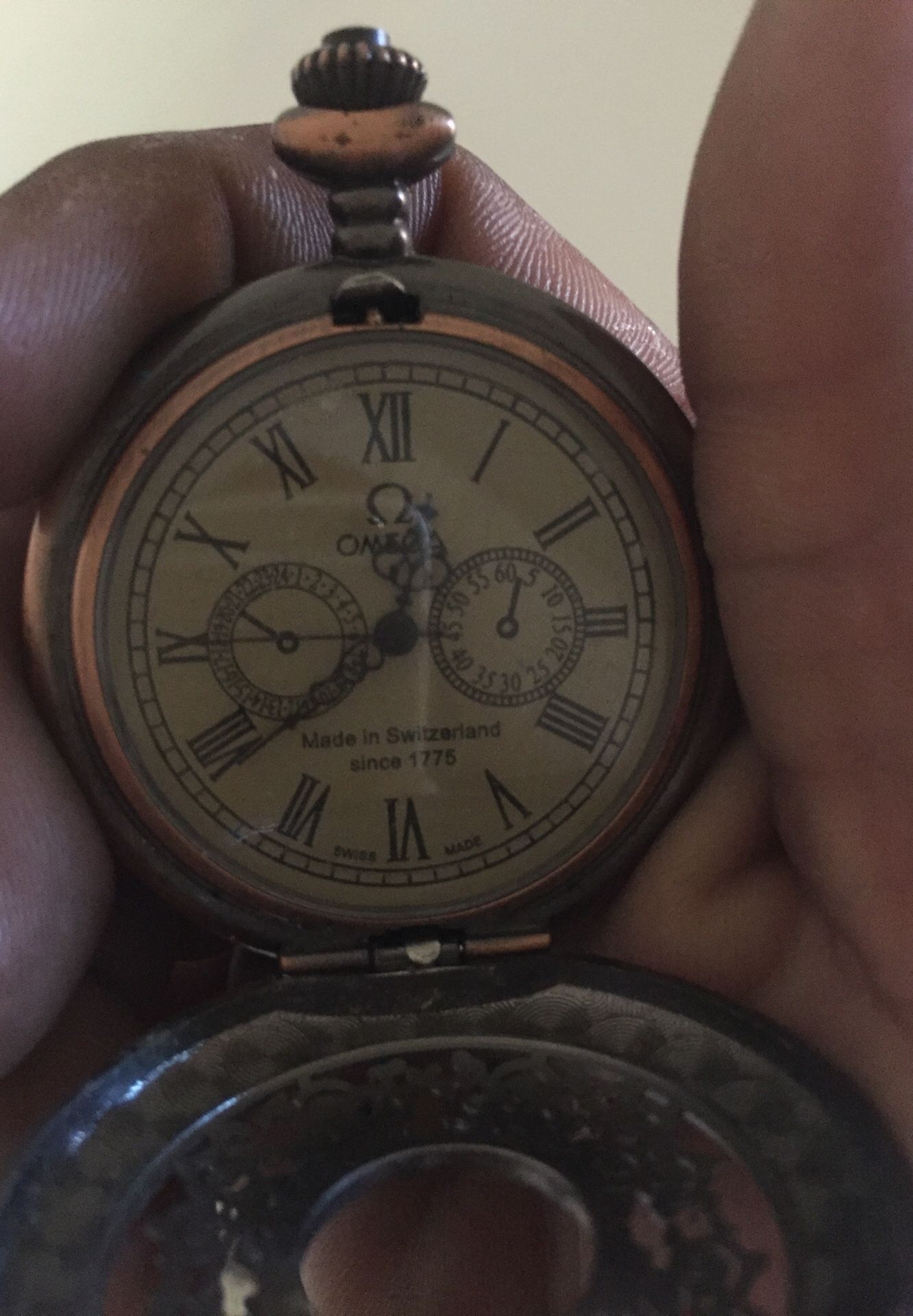 1775 omega pocket watch still works grandfather past away had for awhile
