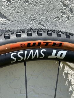 Bike wheels, helmet, computer, tire