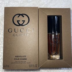 Gucci Guilty Absolute Pour Homme Eau de Parfum Spray 8 ML Men’s Brand New