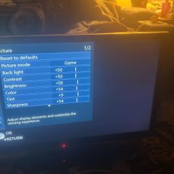 Really Good Tv Good Condition Smart Tv Panasonic Nothing Wrong With It Used It For Gaming. Don’t Need It. Pick Up Asap Today.