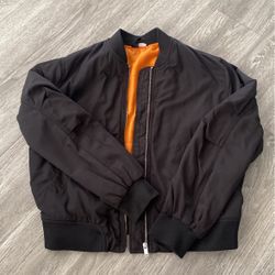 Black Bomber Jacket 