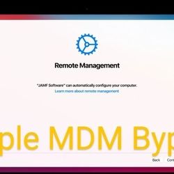 MacBook, iPhone And iPad MDM Bypass 