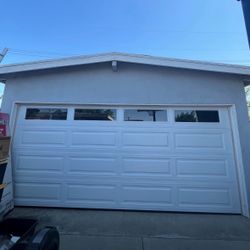 Garage Doors 16x7 New Motor 