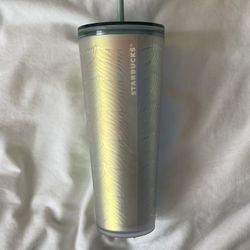 Starbucks 50th Anniversary Frosted Sirens Tail Venti Cold Cup 24oz