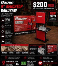 🇺🇸 New & Open Box Tools - Bauer, Kobalt, Hart & More 🇲🇽 Herramientas Nuevas y Caja Abierta - Bauer, Kobalt, Hart y M