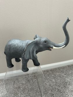 11" Rubber Elephant