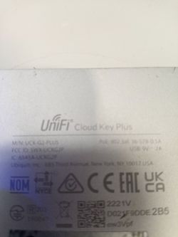 UniFi Cloud Key Plus 