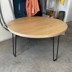Large Wooden Coffee Table