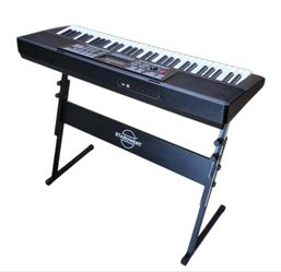 Starument YK-9699A 61-Key Digital Electronic Keyboard Piano with Stand & Adapter