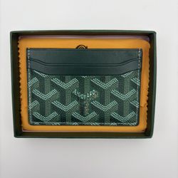 Green Goyard Cardholder 