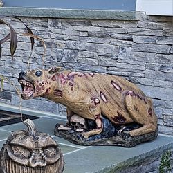 Halloween Demon Dog Decoration Prop